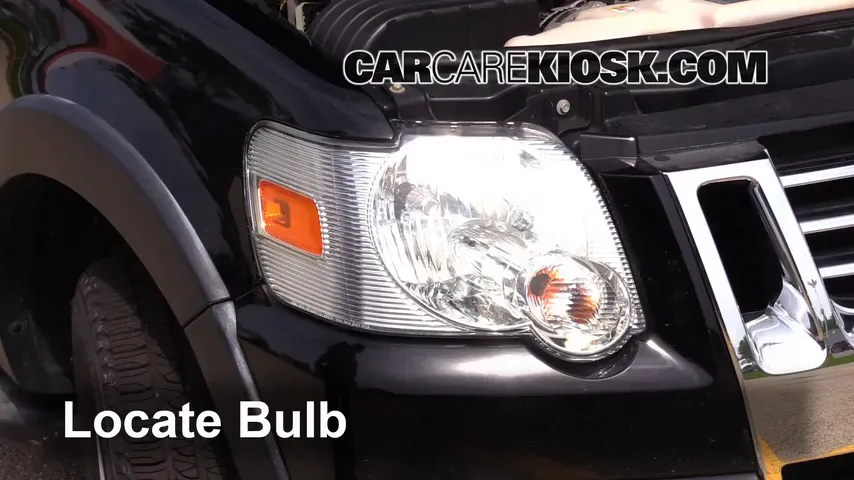 2008 Ford Explorer Sport Trac XLT 4.0L V6 Lights Daytime Running Light (replace bulb)